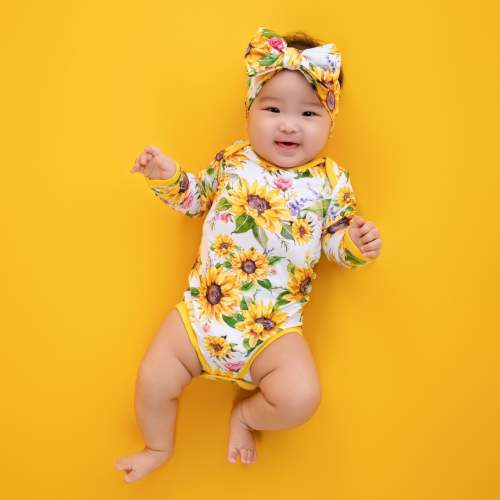 Suns and Roses (Sunflowers) Bodysuit – Jammie Session