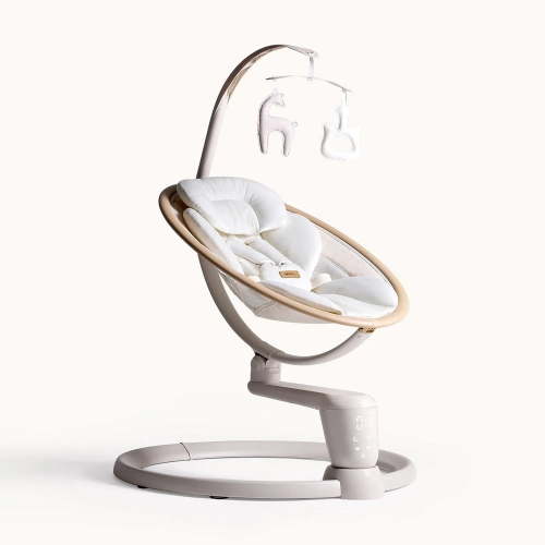 HARPPA Electric Baby Swing for Infants with Remote Control, 5 Speeds, 10 Melodies, Timer