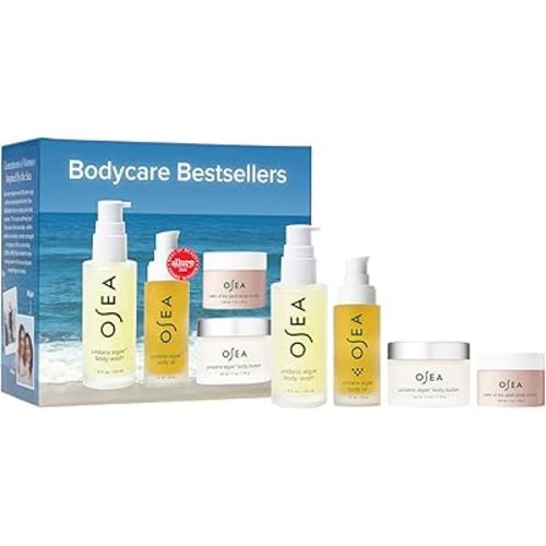 OSEA Bodycare Bestsellers, 4-Piece Travel-friendly Set, Intense Hydration