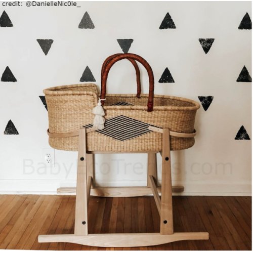 Addy & Sage Kai Bolga Moses Basket | Safe Room Sharing | Baby Eco Trends