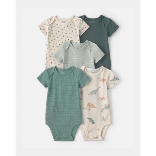 Baby Boy 5-Pack Dinosaur Multipack Bodysuits | Carter's