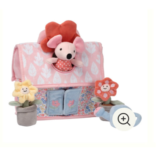 Floral Cottage Interactive Plush Play Set