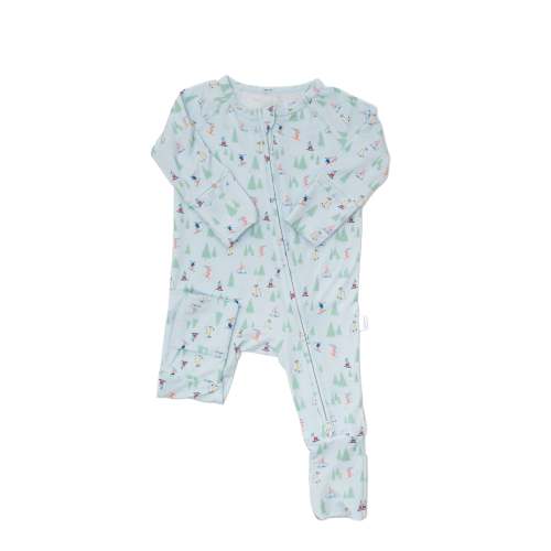 Ski Slopes Sleep Romper