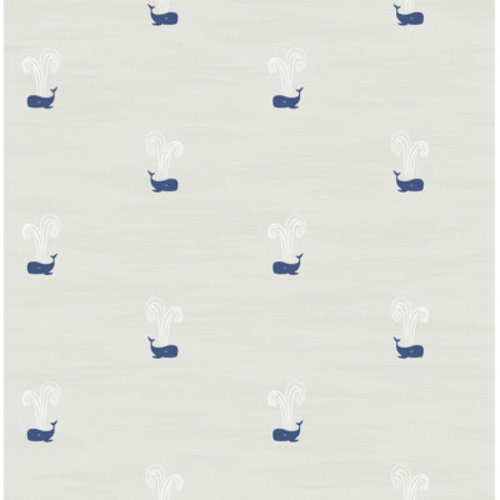 Viv + Rae™ Honea Kids Tiny Whales 33' L x 20.5" W Wallpaper Roll | Wayfair