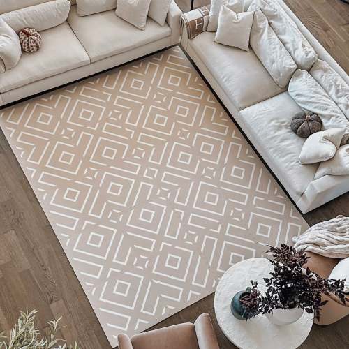 Modern Blocks Play Mat - Non-Toxic & Stylish | Eeveve - Desert Sand