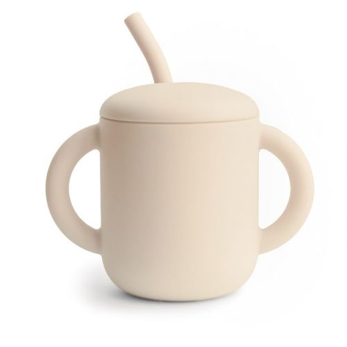 Silicone Training Cup + Straw Shifting Sand One Size