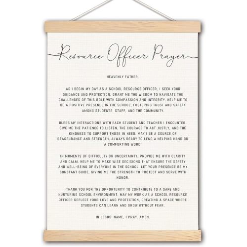 Nursery Wall Decor, Prayer for My Baby Nursery Wall Art Poster Hanger Frame, Christian Baby Gifts, Baby Nursery Decor, Christian Nursery Posters Wall Decor for Baby Toddler Boy Girl Room, 12x16 Inches