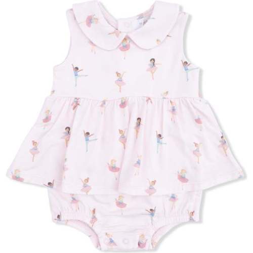 Petite Ballet , Peter Pan Collar Bubble with Skirt - Angel Dear | Maisonette