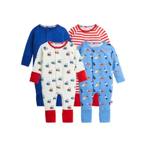 Magnetic Me Cloudstretch 4-Pack Convertible Coverall Bundle