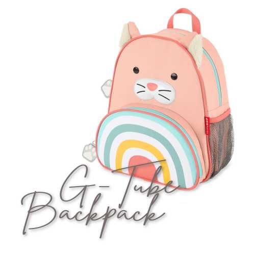 Gtube Modified Feeding Backpack, Medium Size, Tubie, Kangaroo Joey, EnteraLite Infinity