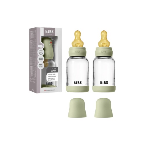 4 Oz. Glass Bottle Set