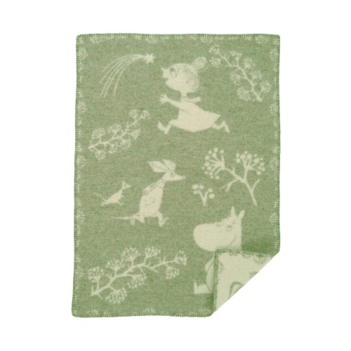 Kids' Moomin Winterland Brushed Wool Blanket