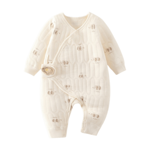 Elephant Baby Romper | Petit Hollow