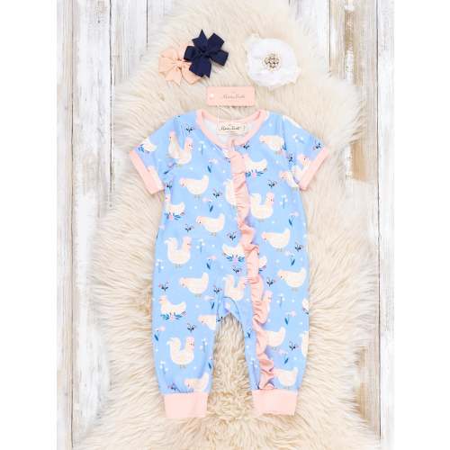 Flutter & Flock Chicky Sleeper Pajamas