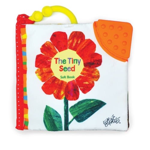 Kids Preferred Eric Carle The Very Hungry Caterpillar Clip On Soft Book - "Tiny Seed" – Destination Baby & Kids
