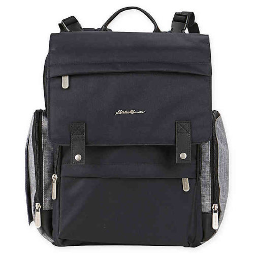 Backpack Diaper Bag - Black, Crosstown