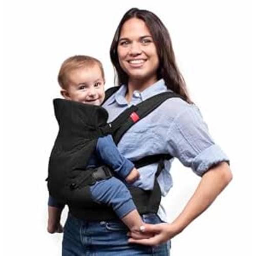 You+ME 4-in-1 Baby Carrier Newborn to Toddler, Mesh, 8-32 lbs, Black