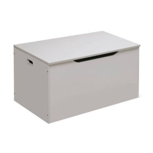 Badger Basket Flat Bench Top Toy and Storage Box White