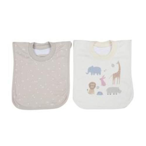2 Pack Popover Bibs - Safari