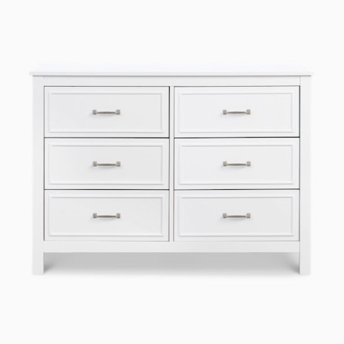 Charlie 6-Drawer Double Dresser - White