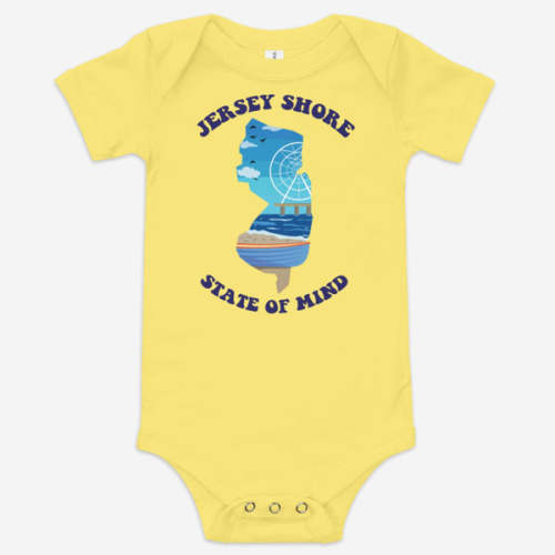 &quot;Jersey Shore State of Mind&quot; Baby Onesie