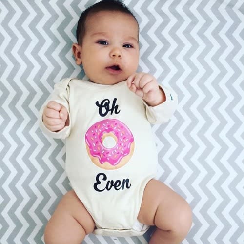 Oh Don't Even, Donut, Doughnut, Baby, Boy, Girl, Unisex, Gender Neutra ? Urban Baby Co.