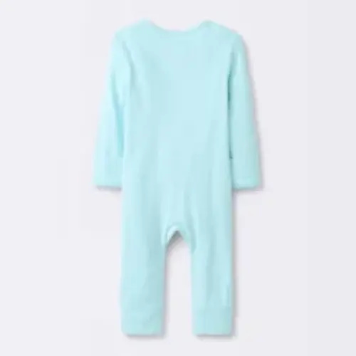 Graduation Sale: Unique Baby Boys' 2pk Safari Animals Zip Romper - Cloud Island™ for Him and Her.