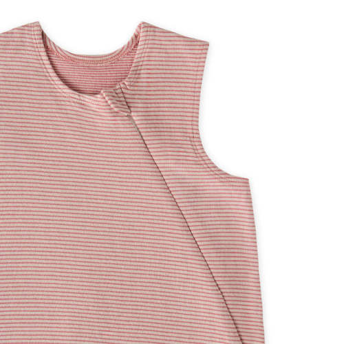 Sailor Stripe Front Zipper 1.0 TOG Sleep Bag - Tea Rose