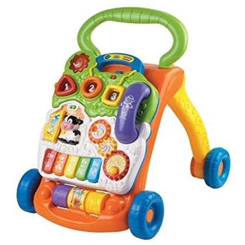 VTech Sit-to-Stand Learning Walker (Frustration Free Packaging) - Orange