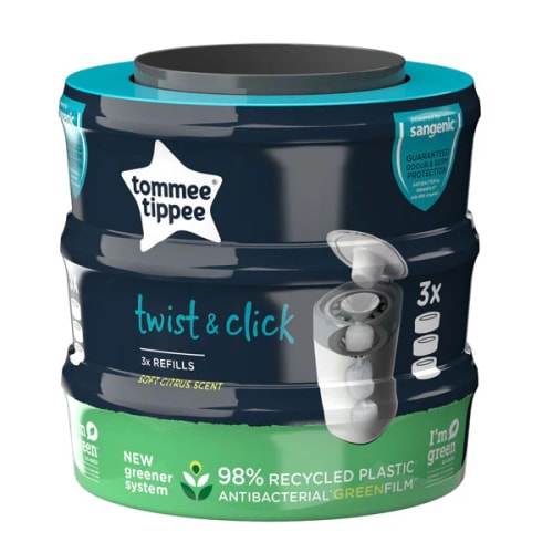 Tommee Tippee Twist & Click Refill 3pk – Baby Kingdom