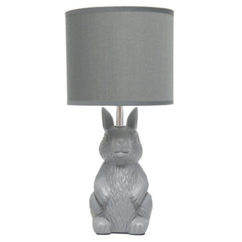 Trinx 19"H Resin Rabbit Table Lamp With Shade | Wayfair