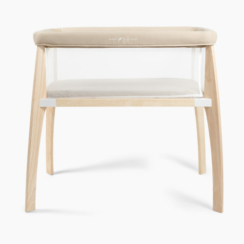 Baby Delight Heirloom Willow Organic Wooden Bassinet - Organic Oat