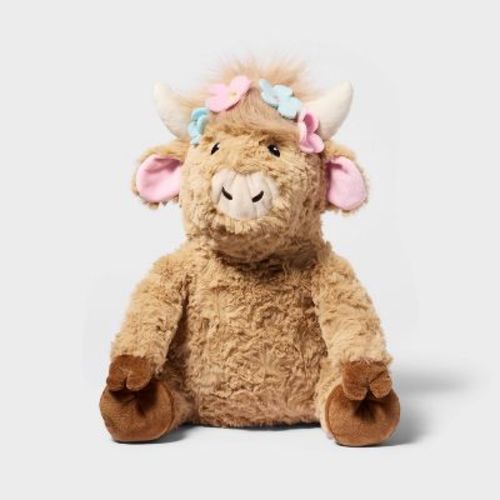 13'' Highland Cow Stuffed Animal - Gigglescape™
