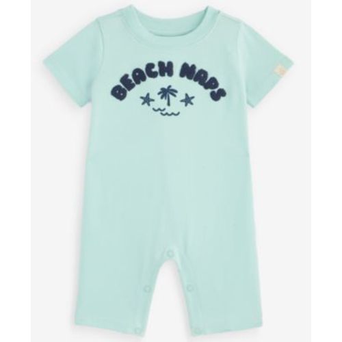 Baby Boys' 3M-6M Beach Naps Cotton Romper, Macy's Exclusive