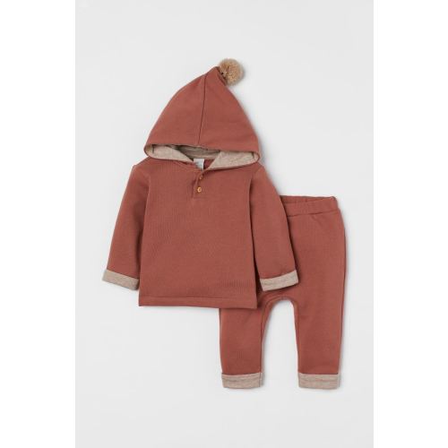 Top and Pants, Brick red, Kids | H&M