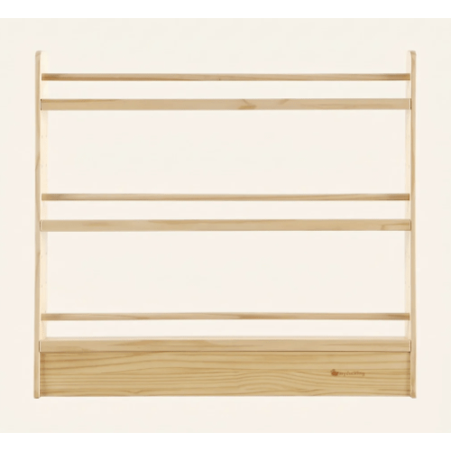 NALA Adjustable Solid Wood Bookcase- 3 Tier