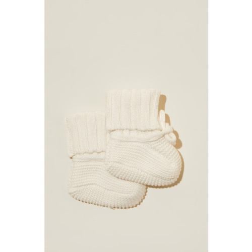 Organic Knit Booties