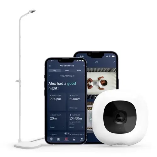 Nanit Pro Monitor + Floor Stand V2 | Baby Bunting AU