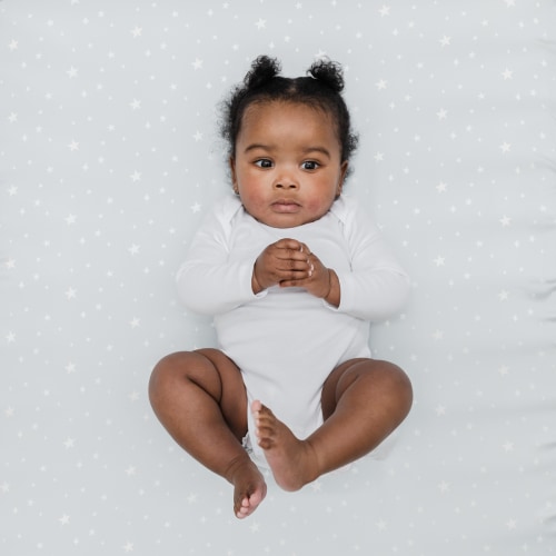 Silk Cot Sheet - Pearl