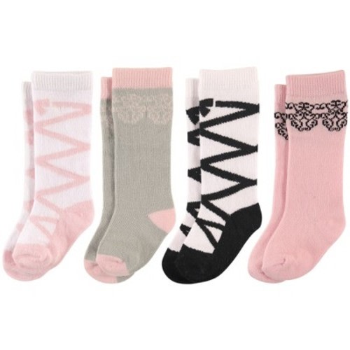 Luvable Friends Baby Girl Socks Set, Ballet, 6-12 Months