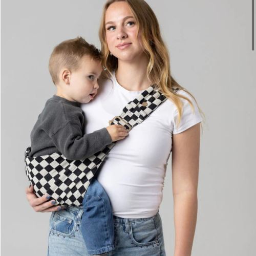 The Monarch Toddler Sling - Ebony Check