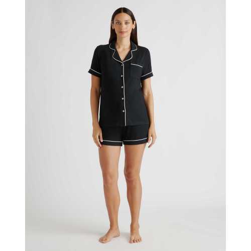 Bamboo Jersey Maternity Short Sleeve Pajama Set