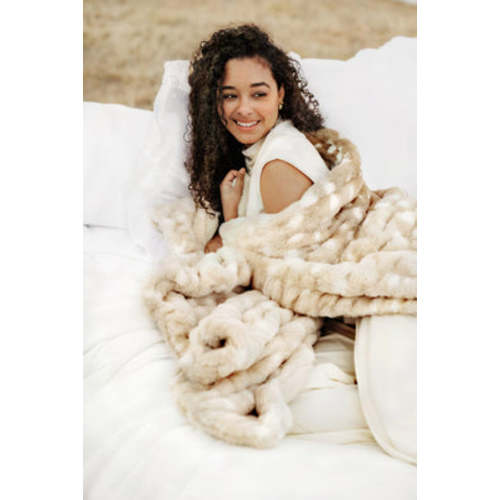 Hugs Antelope Plush Blanket | Minky Couture
