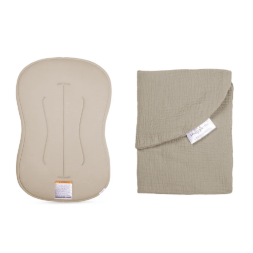 Lounger Curve + Muslin Cover Set | Birch