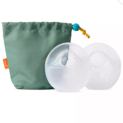Boon Trove Hands Free Milk Collector with Travel Pouch (2 Count)
