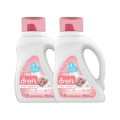 Dreft Baby Detergent (2 Pack) 92 oz