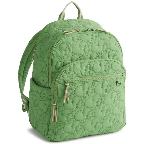 Vera Bradley x Peanuts Snoopy Fluorite Green Bancroft Backpack