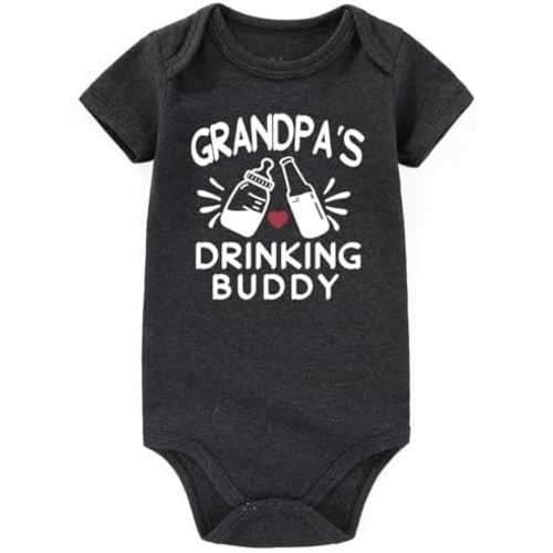 Grandpa Baby Clothes For Girl Boy Gender Neutral Newborn Romper Funny Baby Bodysuits infant outfits