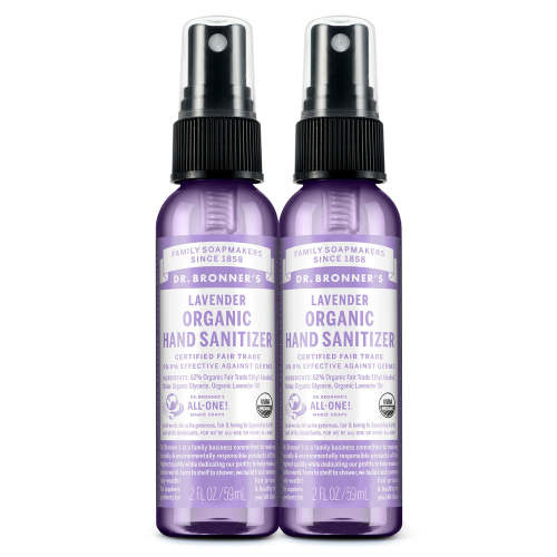 Lavender - Hand Sanitizer 2-Pack – Dr. Bronner's