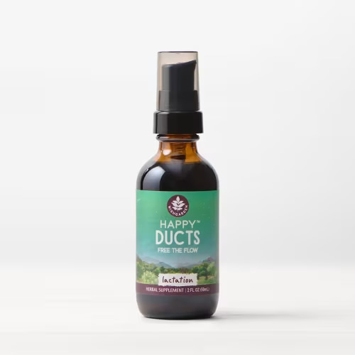 Happy Ducts, Free the Flow
Herbal Tincture for Clogged Milk Ducts